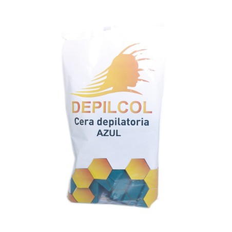 Cera depilatoria baja fusión 1000 g. Azul